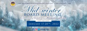 Mid-Winter Board Meeting in Atlanta, GA January 2022